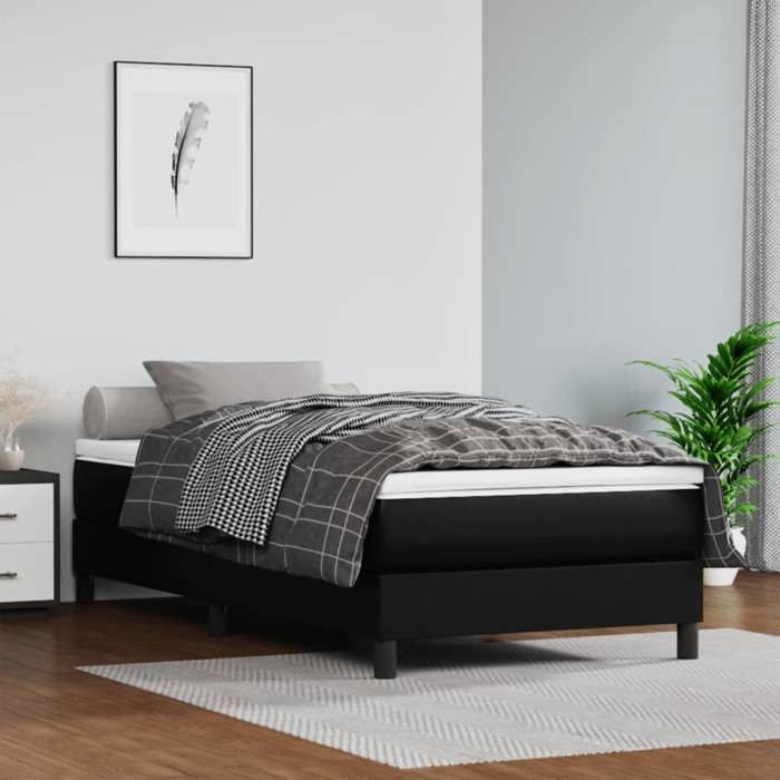 VidaXL Pocket Spring Bed Mattress, Memory Foam Mattress, Bedroom Bed Mattress, Black 120x190x20cm 4007148