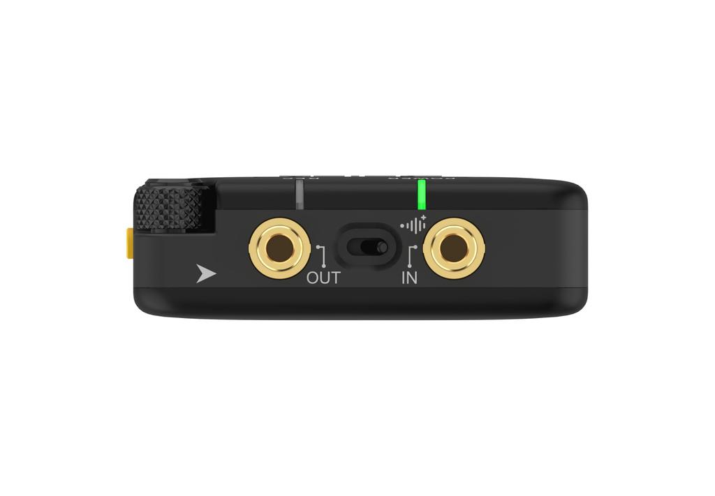 DEITY Stereo Pocket Recorder with Lavalier Microphone Supports 24 Bit Float Recording Live Monitoring Possible With Time Code Function App Control
