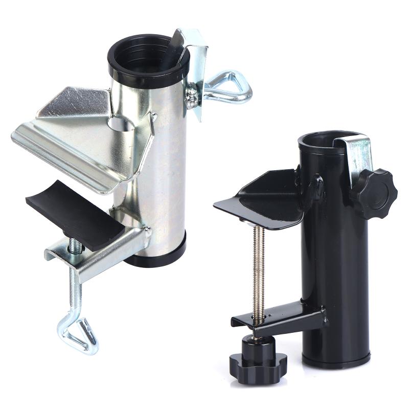 Outdoor Patio Beach Sunshade Umbrella Fixing Clip Garden Patio Umbrella Fixing Holder Portable Courtyard Parasol Stand