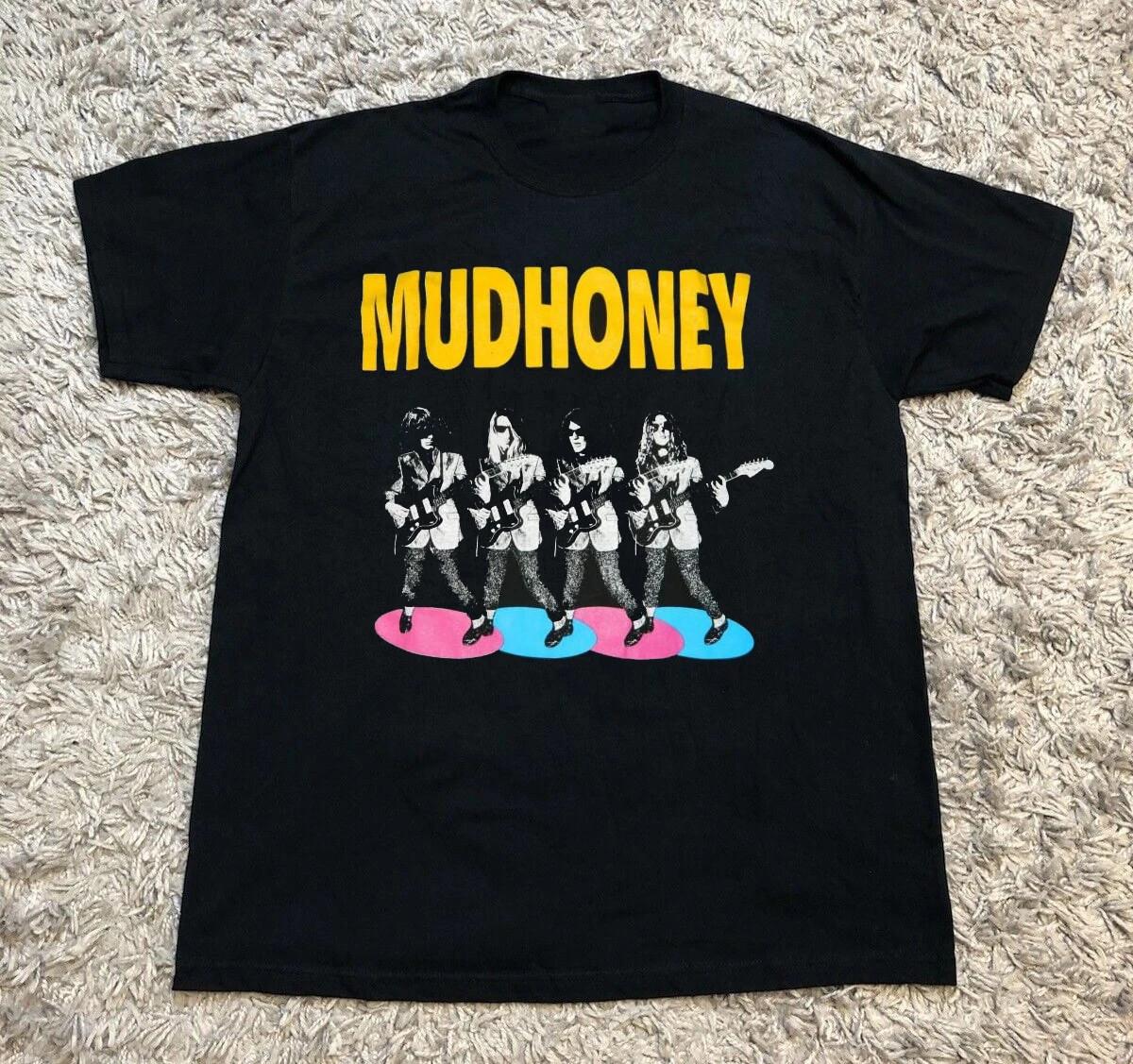 Vintage Mudhoney Band Rock Mussic Black S to 5XL Shirt SG509 S разноцветный