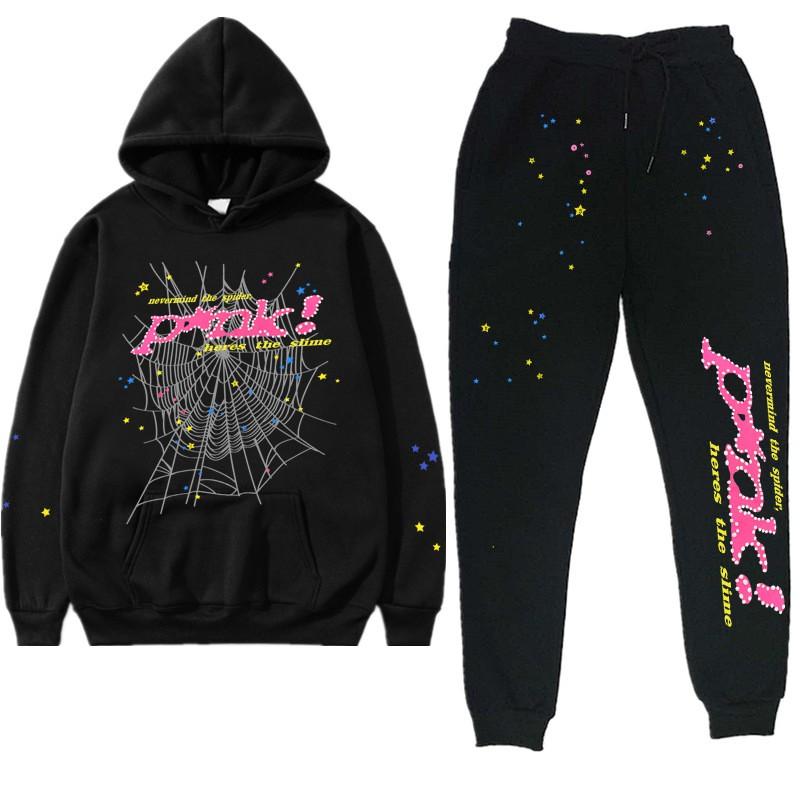 Hip Hop Streetwear Couples Hoodie Set