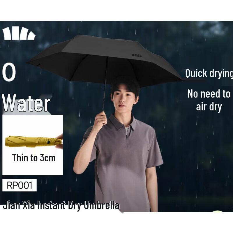 Beneunder Ultra-Thin Portable Tri-Fold Umbrella