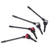 4 Pcs Remote Control Model Accessory Parts Hard Steel Front Axle Drive Shaft for SCX10 RC Car