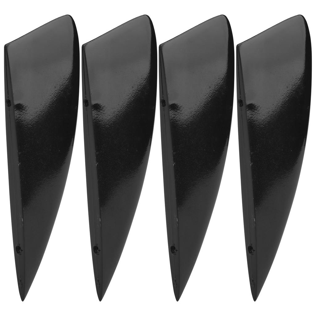 4Pcs Surfboard Fin Set Plastic Surf SUP Fins for Long Board Paddle Board Surfboard Tail