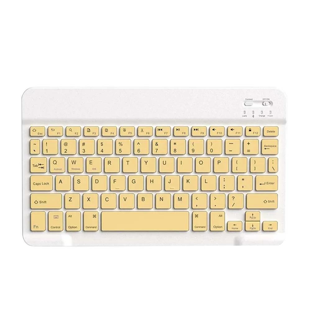 

Universal 10-Inch Bluetooth Mouse Keyboard Set for IPad Mobile Phone Tablet - Ultra-Thin Wireless Keyboards and Mice Combo
