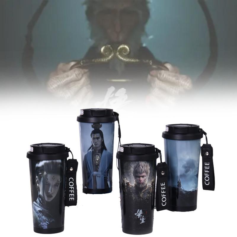 Black Wukong Myth Thermos Cup 304 Stainless Steel Coffee Cup Household Good Gift