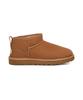 Ugg [Men] Suede Leather Mini Boots (Classic Ultra Mini) - Chestnut / 1137391-Che