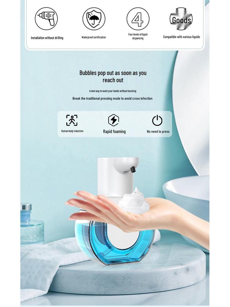 P10 Smart Wall-Mounted Automatic Foam Soap Dispenser