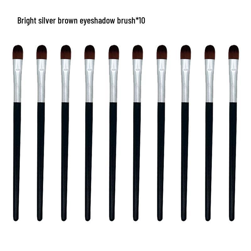 Mini Makeup Brush Set: Blush, Powder, Highlighter, Contouring, Eyeliner, Eyeshadow, Concealer Brushes with Soft Bristles