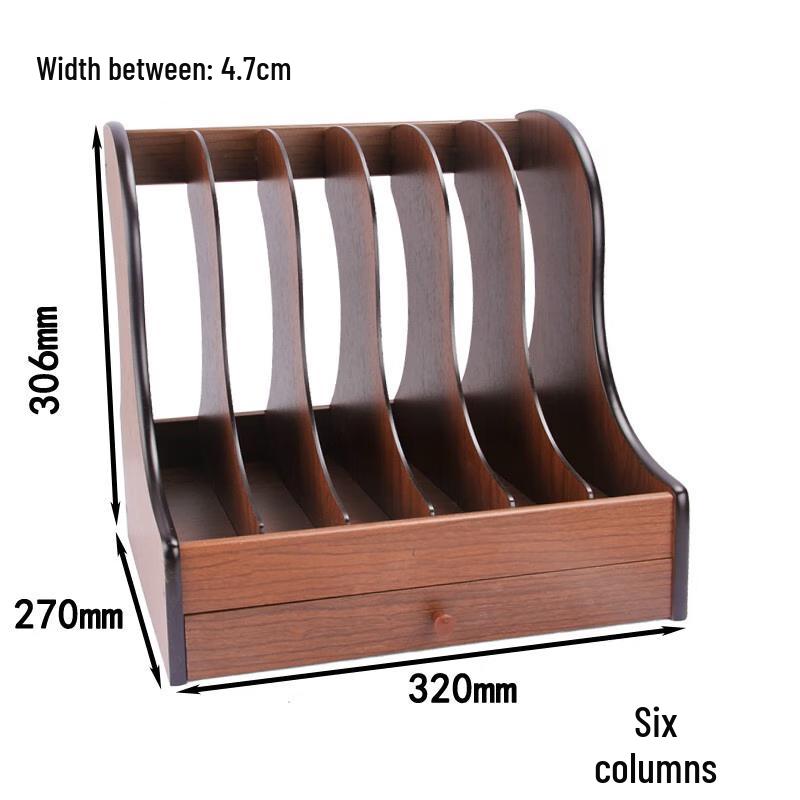 

Настольный органайзер для документов и подставки для книг из дерева