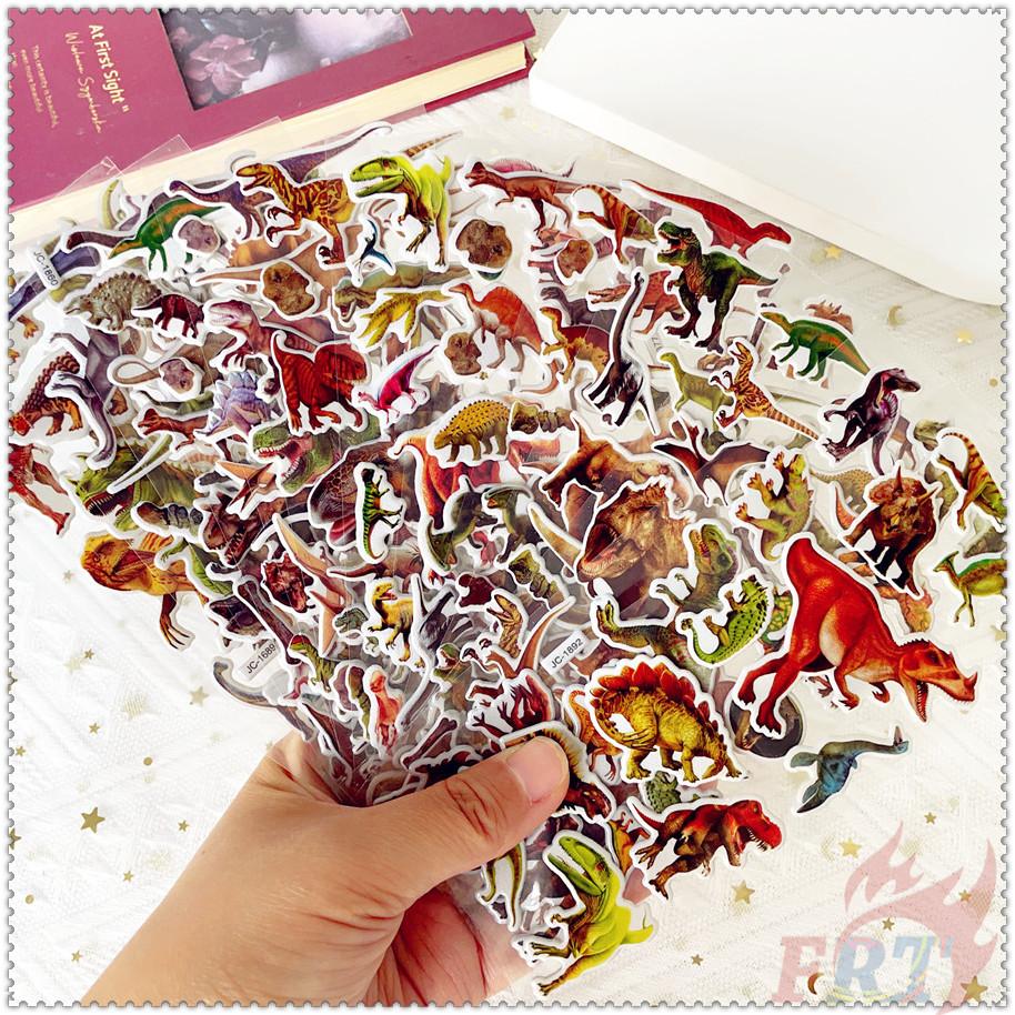 

8Sheets/set Jurassic Dinosaurs Rewards Sticker Puffy Bubble Toys Stickers