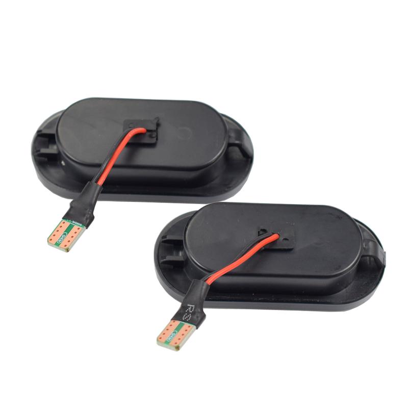 2pc Dynamic Led Turn Signals Side Marker Light Lamp for VW Volkswagen Bora Golf 3/4 Passat 3B Polo 6N Sharan Vento T5 SEAT Ibiza