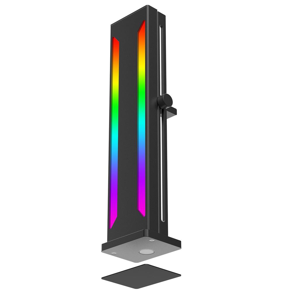 GPU Support Bracket ARGB Aluminium Alloy Magnetic Base Sliding   GPU Holder for Desktop Graphic Card