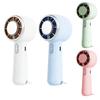 Ice Cooling Mini Handheld Fan Speed Adjustable Small Desk Fan USB Rechargeable Portable