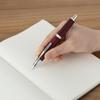PILOT Capless Fountain Wooden Fine Nib Deep 18K Gold Pilot Pen, Barrel, (F), Red, Black, FC25SKDRF, Nib,
