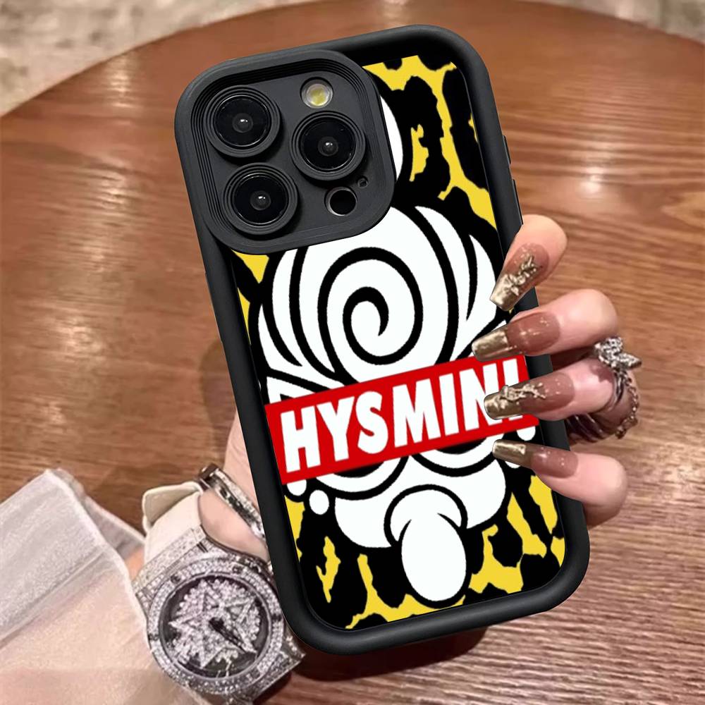 Fashion Brand H-Hysteric M-Mini Luxury TPU Phone Cover For Iphone 17 16 15 14 13 12 11 Pro Max Plus Case Cover