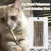 10Pcs Natural Catnip Pet Cat Molar Toothpaste Stick Cat Kitten Chew Toys  Pet Supplies Cat Snacks Sticks Healthy Pet Accessories