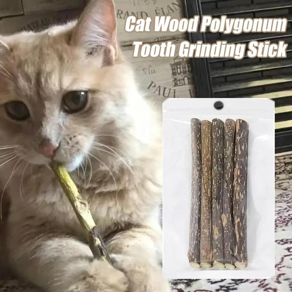 10Pcs Natural Catnip Pet Cat Molar Toothpaste Stick Cat Kitten Chew Toys  Pet Supplies Cat Snacks Sticks Healthy Pet Accessories