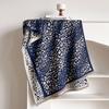 Leopard Print Jacquard Imitation Cashmere Scarf Women'S Short Fringed High-End Shawl