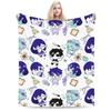 Omori Friends Hra Deky Sametové Zimní Multifunkční Super Měkké Přehozy na Postel Venkovní Přehoz