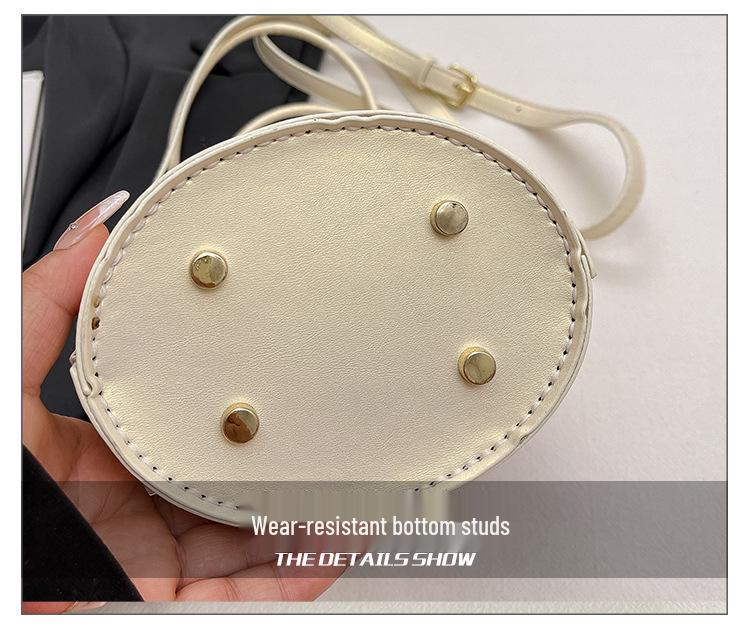 2025 DIY Song Brocade Fabric Large Bucket Shoulder Bag - Chinese Style