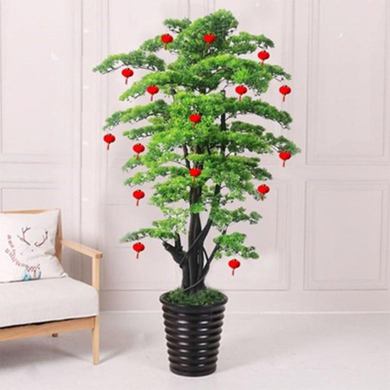 Большое искусственное дерево магнолии, 2 м - Денежное дерево для декора гостиной и отеля