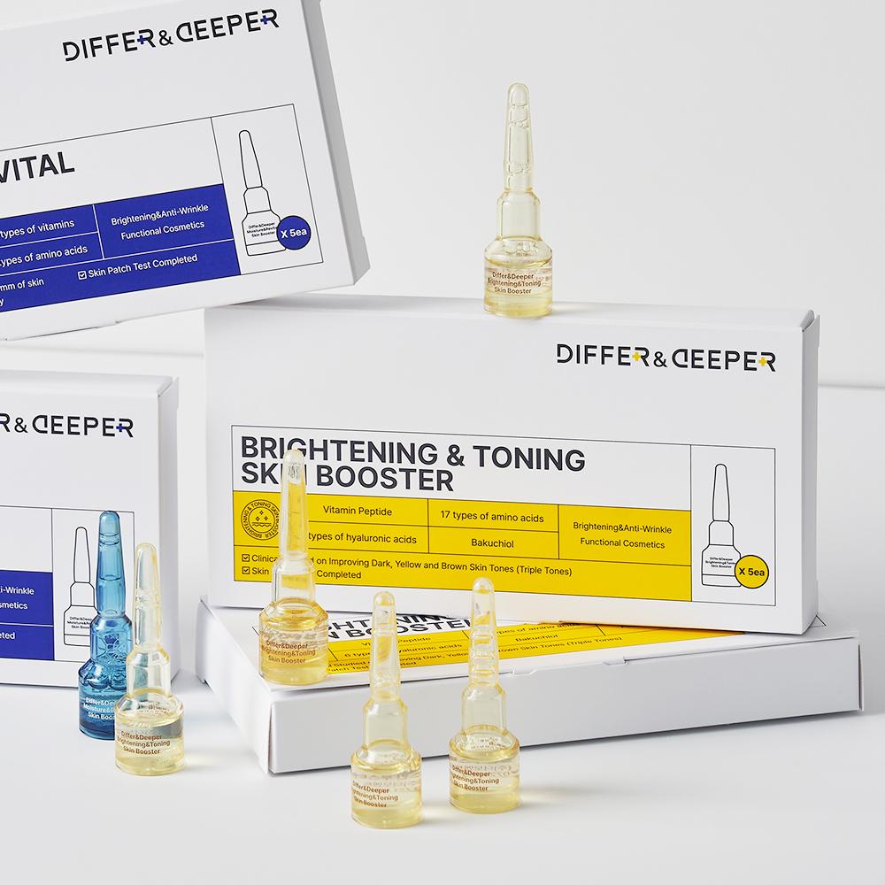 DIFFER&DEEPER Brightning & Toning Skin Booster DIFFERNDEEPER