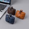 Leather For Sony WF 1000XM6 Business Style Protective Earphone Cover with Keychain for Sony 1000XM6 Luxury Anti Fall Shell