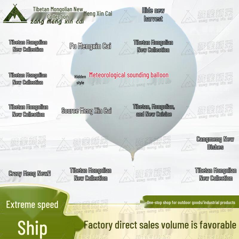 High-Altitude Weather Observation Balloon