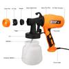 Paint Sprayer 550W HVLP Spray Gun with 950ml large capacity spray bottle 2 Nozzles and 3 spray patterns  for Furniture, Cabinets