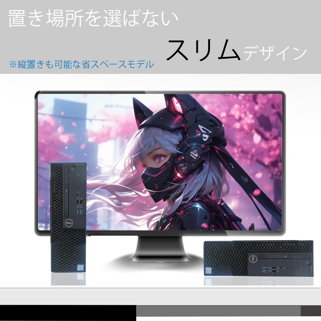 Refurbished Desktop PC with 9th Generation Core Microsoft Office 2019 16GB 512GB SSD 500GB Display and Windows 11 i5-9400 Processor, H&B, Memory, M.2