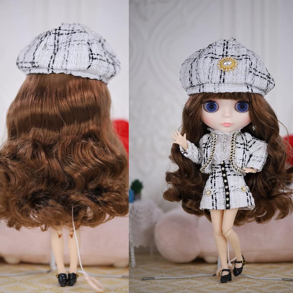 Icy Fortune Days BJD Doll Matte Skin 19 Improved Joints 1/6 Scale Toy 4 Color Changing Eyes