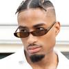 Classic Vintage Small Frame Sunglasses Women For Men Luxury Brand Design Sun Glasses Punk Popular Hip Hop Oval Shades Uv400