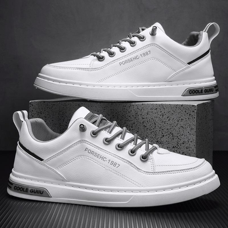 Men's Shoes Summer Design Sense Niche Casual Board Shoes Middle School Students Versatile Trend Sports Platform Shoes Men's