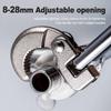 12inch Basin Wrench Sink Wrench for Fixing Back and Union Nuts Plumbing Applications Under Sink Sink Installation Bath Drains