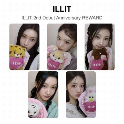 ILLIT RECOMPENSA del 2º Aniversario de Debut Fotocarta Oficial