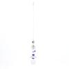 Evil Eye Wall Decor Metal Crystal Hanging Evil Eye Pendant Decoration for Bedposts Mirrors Window