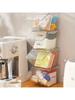 2/4pcs Transparent Plastic Coffee Capsule Holder with Lid Tea Bags Organizer Stackable Food Storage Box for Cabinet Dining Room