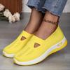 Women's Plus Size Fly-Knit Slip-On Casual Shoes - Breathable and Comfortable