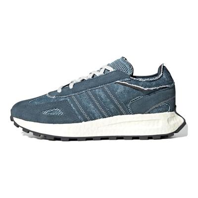 Retropy E5 Plátno Syntetický Semiš Klasické Pohodlné Protiskluzové Odolné Nízké Lifestylové Boty Unisex Boty Modré FZ6560