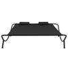 Sun Lounger Fabric Black