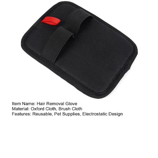1/2Pcs Pet Hair Removal Glove Brush Reusable Cat Dog Electrostatic Hair Remover Grooming Glove Tools for Clothes Sofas Carpets Car Seats