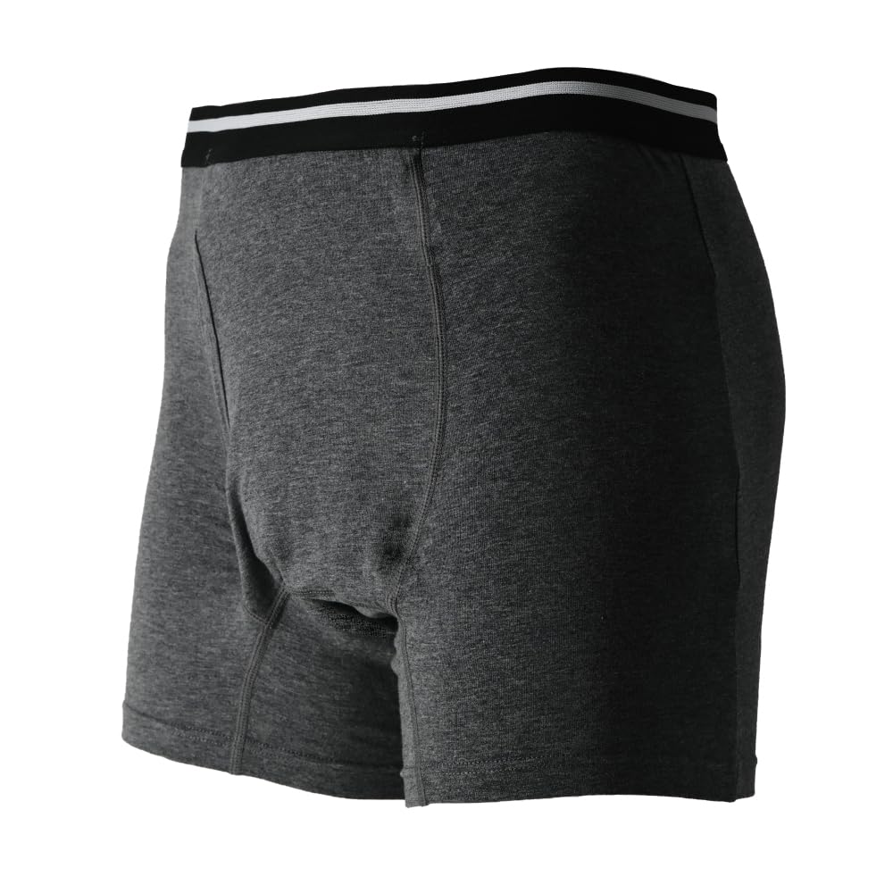 

Одноразовые трусы от недержания NOMORE для серых трусов с абсорбирующими прокладками для аммиака и мочи 1 [PIBU] [Без уведомления] Мужские, [Боксеры, Запах, Контроль] серый