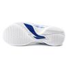 Li Ning Flashing CBA Xinjiang Team PE Comfortable Trendy Non-Slip Wear-Resistant Low-Top Basketball Shoes Men sneaker White Blue ABPU001-14