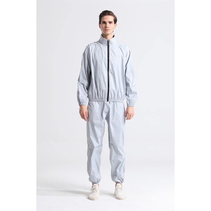 Men S Winter Workout Sweat Suit Fitness Fat Burning Sports Suit