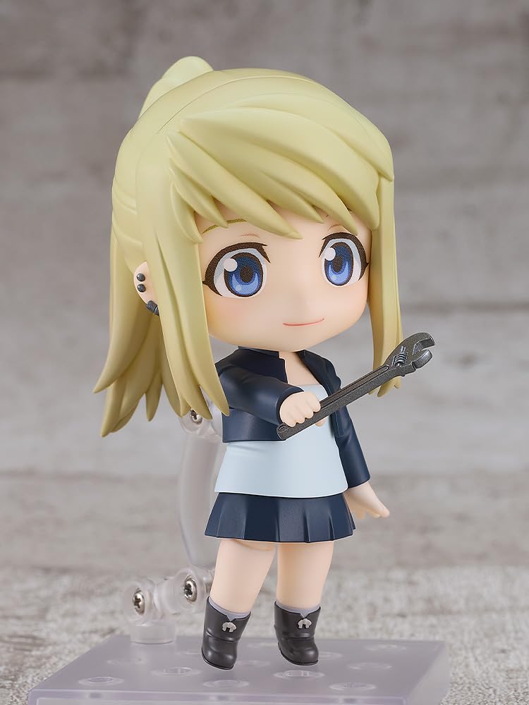 Nendoroid Fullmetal Alchemist Winry Rockbell plastová malovaná pohyblivá figurka v měřítku.