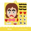 DIY Emotion Change Puzzle Toys Creative Facial Expression Kids Learning Educational Toys For Children Funny Set Fun Gift
