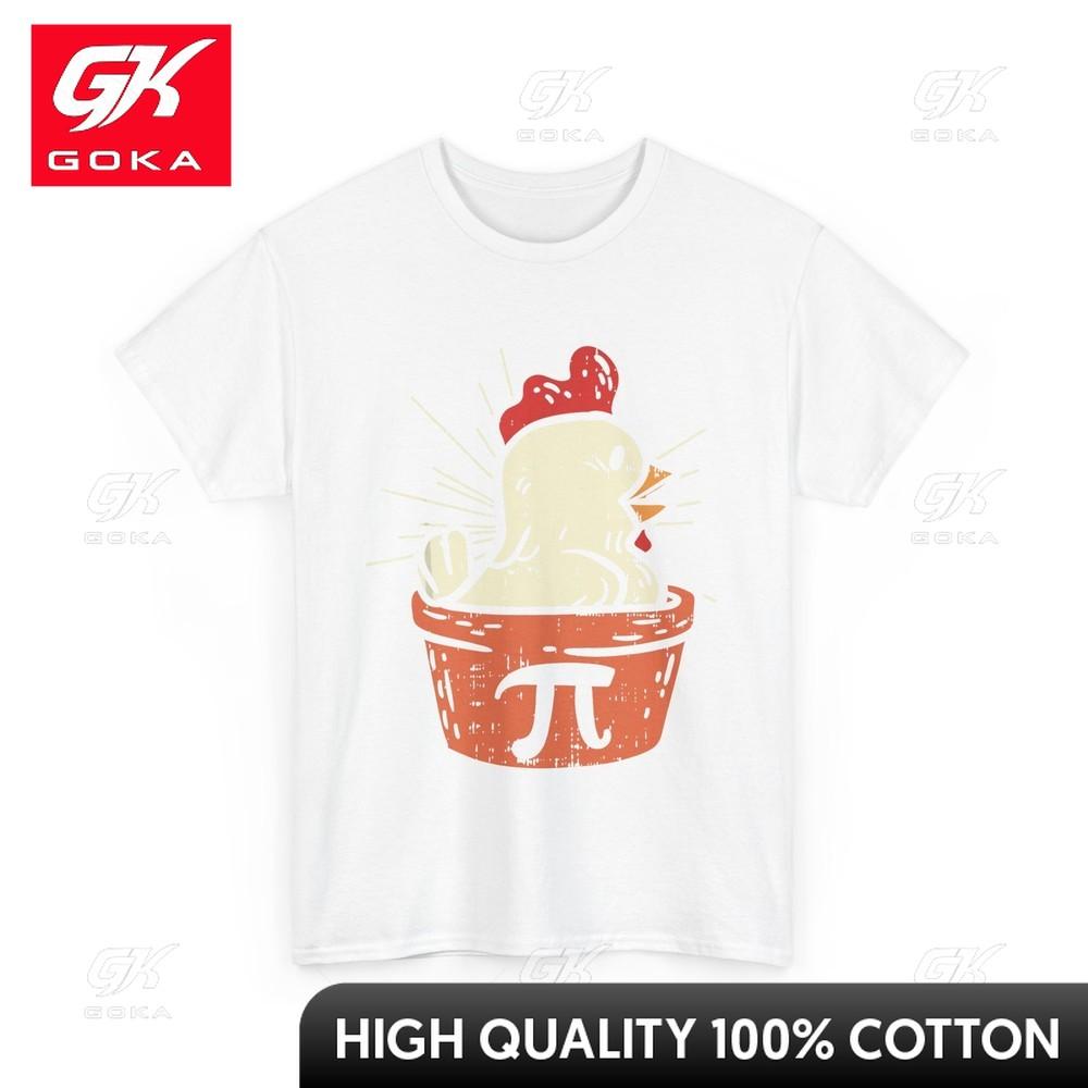 

Pi Day Chicken Pot Tshirt Math Lovers Pi 314 Funny Unisex Colorful Crew Neck Soft Cotton Printed Tee Urban Style S