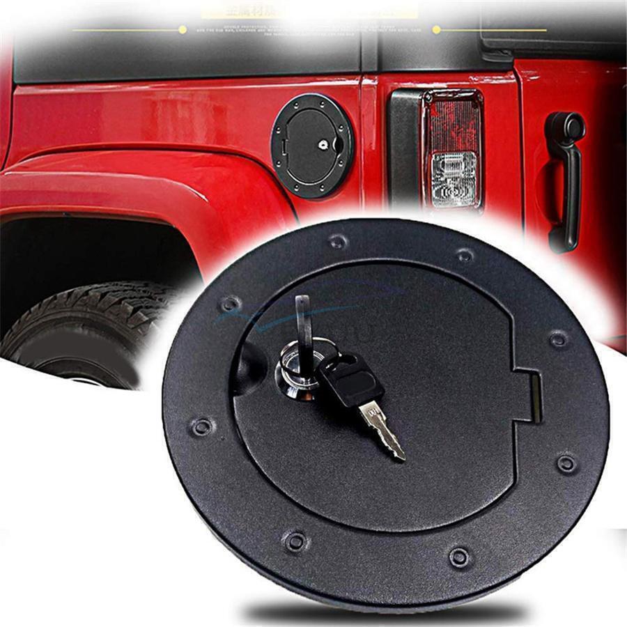 1 Set Aluminum Alloy Fuel Tank Protection Cover For Jeep Wrangler JK 2007-2018