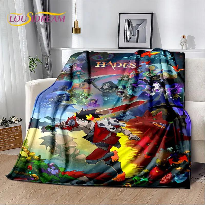 Hades Zagreus Game Gamer Soft Plush Blanket,Flannel Blanket Throw Blanket for Living Room Bedroom Bed Sofa Picnic Cover Kids